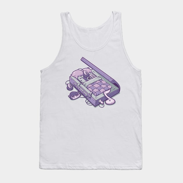 Tape Nap Tank Top by LetterQ